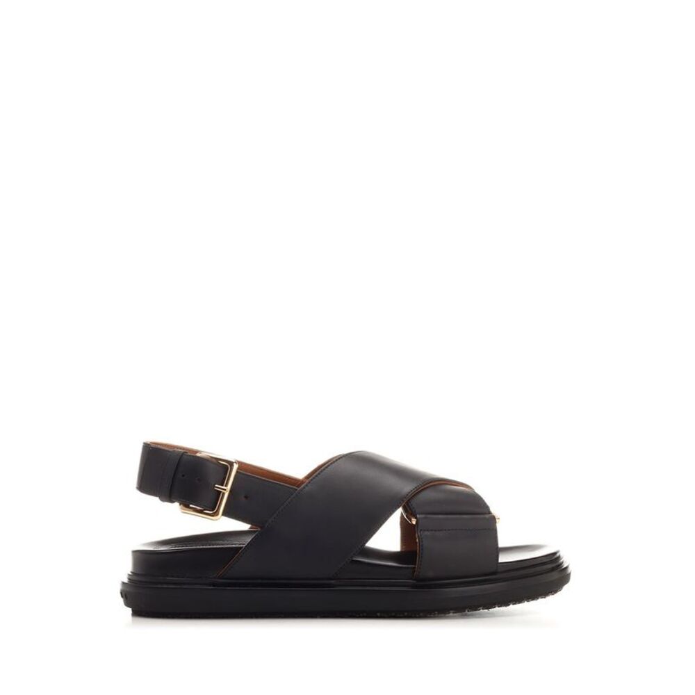 Marni Women "Fussbett" Crossed Sandals